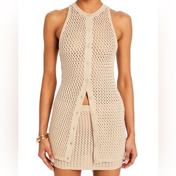 SER.O.YA Tilli Knit Crochet Vest - Picture 7 of 7